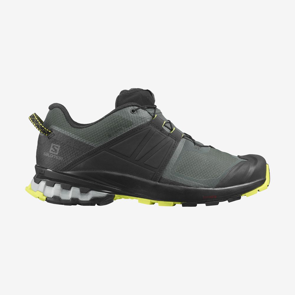 Salomon XA WILD GORE-TEX Zapatillas Trail Running Hombre - Verde - Colombia (37615-RLGM)